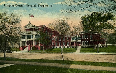 Freeport General Hospital in 1915
