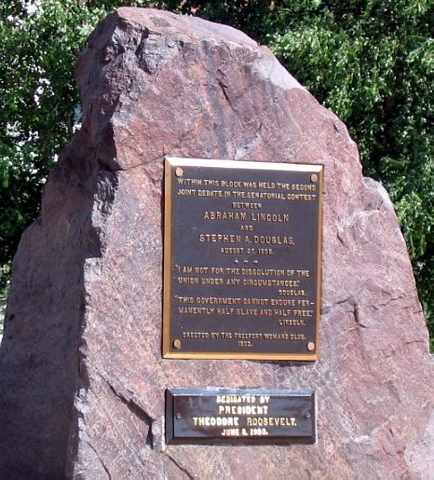 monument dedicated by President Theodore Roosevelt