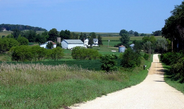 Bike family homestead in Buckeye Township, Illinois
