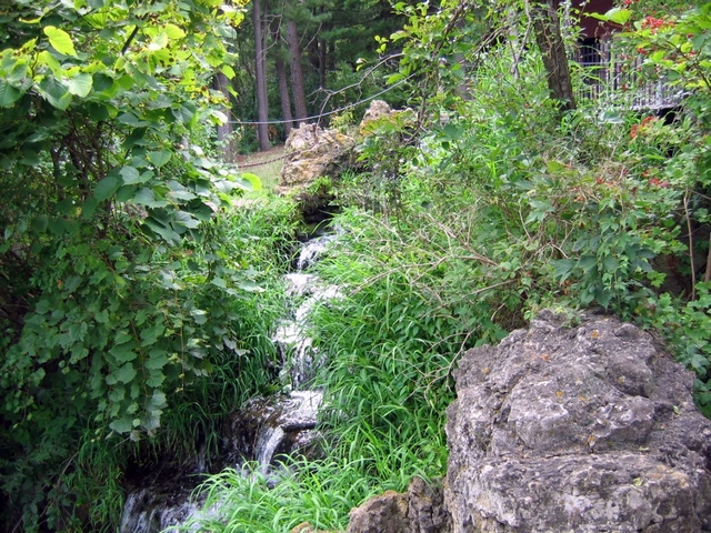 Krape Park waterfall