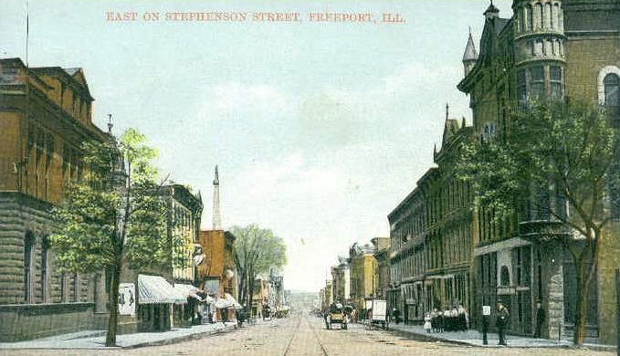 1910 view of Stephenson Street