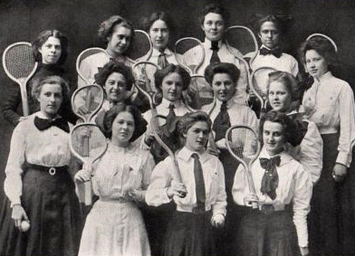 The 1910 Tennis Team