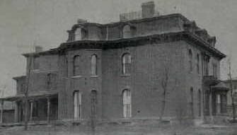 J. W. Shaffer's home in Freeport in 1866