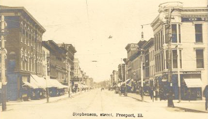 1910 view of Stephenson Street