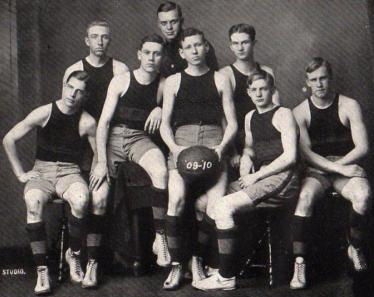 The 1909-1910 Basketball Team