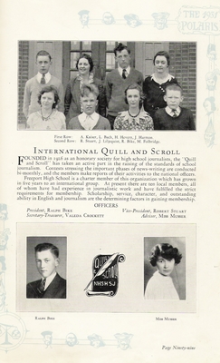1931 Quill & Scroll