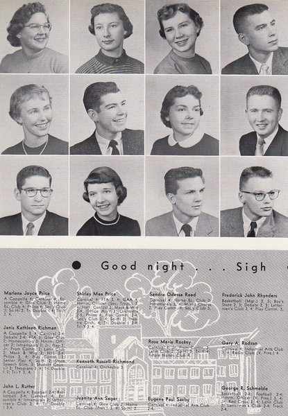 Freeport Pretzels Class of 1956 photos